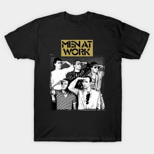 Men at Work Band T-Shirt